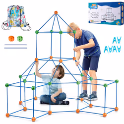 Caractéristiques & Détails Matériaux sûrs : notre kit de construction de fort donne la priorité aux matériaux naturels pour l ...