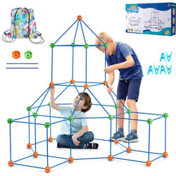 Vevor - Kit de construction de fort pour enfants,120 pieces,jouets de construction stem pour enfants de 4 5 6 7 8 ans et plus,jeu de construction de