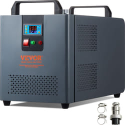Refroidisseur deeau industriel, KH-6000, systeme de refroidissement par eau industriel 200 w avec compresseur, reservoir deeau 12 l, 7,8 L/min, pour