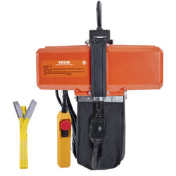 Vevor - Palan Electrique a Chaine, Capacite de Charge 499 kg, Hauteur de Levage Max 4,5 m, 580 w, Grue Aerienne Monophasee avec Chaine G100,