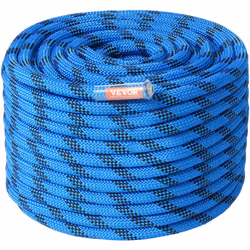 Features & Details Climbing with Confidence: VEVOR 200ft static climbing rope boasts a durable 0.5'' diameter and a robust 32 ...