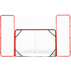Vevor - But de hockey avec but arriere et cibles, filet de hockey de rue en acier, ensemble de buts deentrainement de hockey professionnel de 72