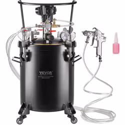 Caractéristiques & Détails Agitation automatique : Le pot de peinture sous pression est équipé d'un moteur pneumatique pour u ...