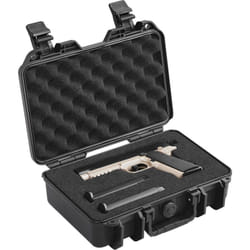 Conteneurs pour pistolets durables VEVOR avec inserts en mousse personnalisables, etui rigide resistant a leau et securise pour pistolet simple,