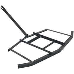 VEVOR Herse Trainee 1670 mm Rateau Niveleur Remorquable deAllee de Gravier en Acier Q235 avec Barres Reglables, Capacite Charge 22,7 kg, Outil de