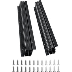 VEVOR Glissieres de Tiroir sous Escalier, 600 mm, Coulisses de Tiroir a Roulement a Billes a Extension Complete, Capacite de Charge 117 kg, Rails