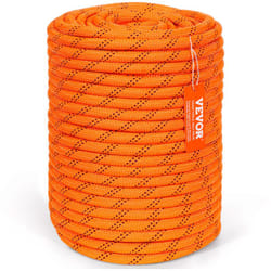 Vevor - Corde en polyester double tresse, 12,7 mm x 67,06 m, corde deescalade en plein air, 48 brins, resistance a la rupture de 35,58 kN, pour