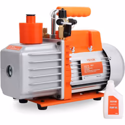 Dynamisez vos projets avec VEVOR ! Haute efficacité, faible bruit et dissipation thermique rapide La pompe à vide de climatis ...