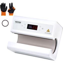 Vevor - Presse a Chaud pour Tasses Mugs Automatique 325-887 mL Diametre 75-85 mm, Machine de Sublimation Temperature et Temps Reglables, Chauffage