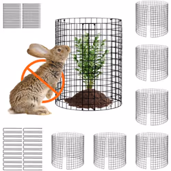 Caractéristiques & Détails Hauteur réglable : ce protecteur de plantes pliable pour animaux peut être empilé pour un assembla ...