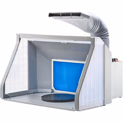 Caractéristiques & Détails Ventilation puissante : la cabine de pulvérisation aérographe est équipée de deux ventilateurs d'e ...