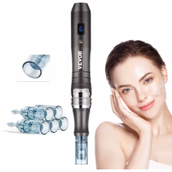 Caractéristiques & Détails Révélez votre éclat : le stylo de microneedling professionnel VEVOR M8 améliore efficacement les t ...