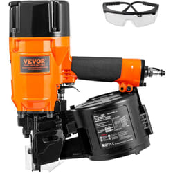 Vevor - Cloueuse a Rouleau Pneumatique, 50-83 mm, Cloueur Pneumatique a Bobine 15°, CN83N, avec Reglage de Profondeur Sans Outil, 70-120 psi, pour