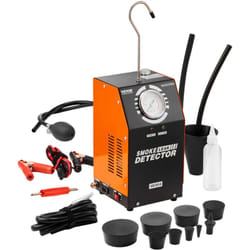 VEVOR Detecteur de Fuite de Carburant 2 Modes Air et Fumee, Machine a Fumee Automobile EVAP avec Pompe a Air Integree et Manometre, Testeur de Fuite