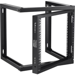 Vevor - Rack de Serveur a Cadre Ouvert 9U Support de Serveur Reseau Montage Mural Capacite de Charge 68,04 kg, Ecrous Cage, Vis, 530x450x520 mm, pour