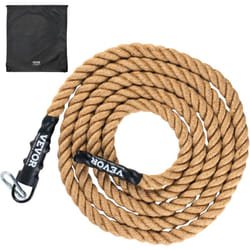 Vevor - Corde deescalade Fitness, 1,5' de largeur 30 pieds de long, corde deexercice pour la salle de sport et les entrainements a domicile,