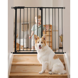 Barriere de Securite Extensible Largeur 65-101,6 cm Hauteur 91,4 cm, Barriere deEscalier Reglable, Clotures pour Chiens Animaux de Compagnie,