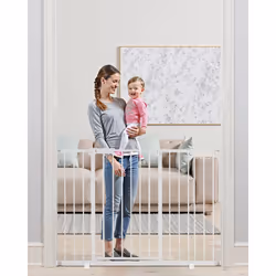 Une barrière fiable pour une tranquillité d'esprit Cette barrière pour bébé est dotée d'une conception innovante à fixation p ...