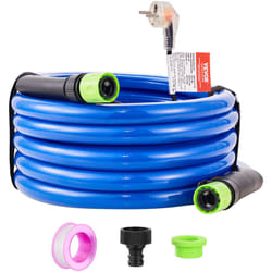 Tuyau deEau Chauffant 4,6 m pour Camping-car, Tuyau deEau Potable Antigel jusqua -42,7 ℃, Autoregulation Automatique, Diametre Interieur de 16 mm