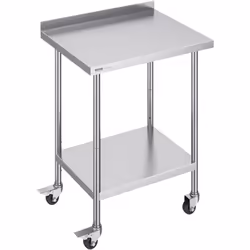 Caractéristiques & Détails Acier inoxydable de haute qualité : cette table de travail, mesurant 24 x 30 x 40 pouces / 610 x 7 ...