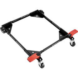 VEVOR Base Mobile, 226,8 kg, Support Roulant Universel Robuste Reglable 304 x 304 mm a 914 x 914 mm, Roues Pivotantes, pour Equipement Travail du
