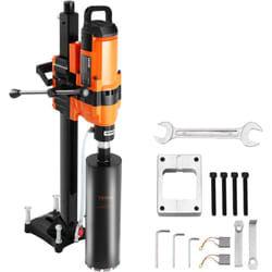 Vevor - Carotteuse a Diamant Diametre de Percage 20-300 mm, Perceuse au Diamant avec Support 3500 w, Appareil de Forage Diamant Percage Humide et