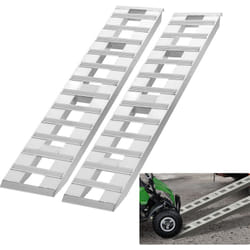 Vevor - Rampes en aluminium 72' x 15', capacite de chargement de 6000 lb pour moto/moto tout-terrain/remorque/VTT/UTV/tracteur de jardin/tondeuse a