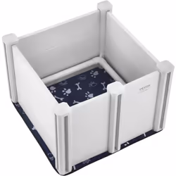 Caractéristiques & Détails Caisse de mise bas sécurisée pour chien : Cette caisse de mise bas de 71 x 71 x 46 cm offre un esp ...