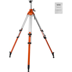 Vevor - Trepied de niveau laser support filete 5/8'-11, reglage de la hauteur de 45,07 a 114,37 pouces, trepied dearpentage robuste, avec bulle de