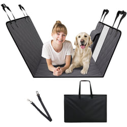 Vevor - Rallonge de siege arriere pour chiens, hamac pour chien pour siege arriere de voiture, housse de siege de voiture a fond rigide impermeable