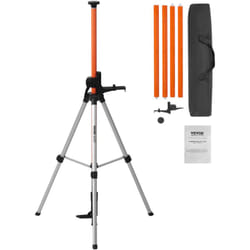 Vevor - Trepied de niveau laser montage filete 1/4'-20 et 5/8'-11, reglage de la hauteur de 40,94 a 133,85 pouces avec niveau a bulle et support