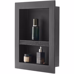 Élégant et parfaitement installé – Parfait pour chaque espace ! Niche de douche étanche et renforcée pour une meilleure porta ...