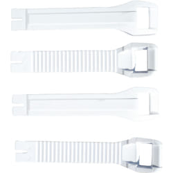 Gaerne GXJ / SGJ Kit de sangle pour enfants, blanc, taille 44 pour Des gamins
