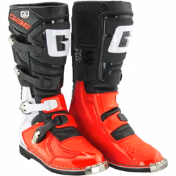 Gaerne GX-J Bottes Motocross pour enfants, noir-rouge, taille 36 pour Des gamins