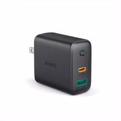 AUKEY PA-D5, Intérieure, Secteur, 20 V, Noir