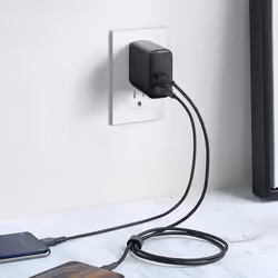 AUKEY PA-D5 chargeur d'appareils mobiles Universel Noir Secteur Charge rapide Intérieure