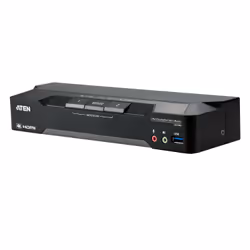 ATEN CM1942, 4096 x 2160 pixels, 4K Ultra HD, 11,58 W, Noir