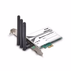 D-Link DWA-556, Interne, Sans fil, PCI Express, WLAN, 300 Mbit/s, Vert, Blanc