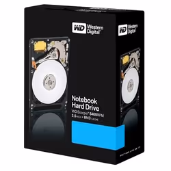 Western Digital Scorpio SATA Hard Drive, 2.5", 120 Go, 5400 tr/min