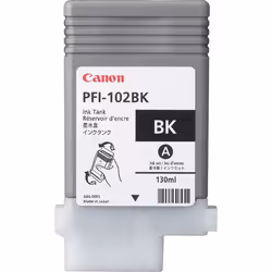 Canon PFI-102BK, Encre à pigments, 130 ml