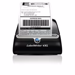 DYMO LabelWriter ™ 4XL, Thermique directe, 600 x 300 DPI, Noir, Argent