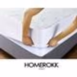 Protège matelas - HOMEROKK - 90 x 190 cm - Imperméable - Respirant - 40% Bambou