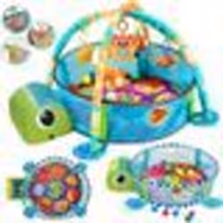 Tapis déveil bébé évolutif pour fille garçon Tapis de jeu Dès la naissance Piscine à Balles Tapis DÉveil Avec 30 Balles Bébé