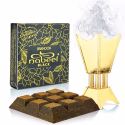 Bakhoor - Nabeel - Nabeel Black - 40g - Boisé - Oriental - Musqué