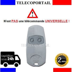 Télécommande - CAME - TOP432EE - 2 Canaux - Fréquence 433.92 MHz - Auto-apprentissage