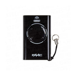 Télécommande XT4 868 SLH LR FAAC - Noire 4 boutons 868 MHz