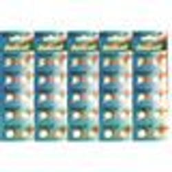EUNICELL - 50 Piles AG10 LR54 D389 D39 SR1131 SR54 S09 SR1130SW