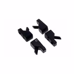 Lot de 4 patins en caoutchouc grille pour Plaque de cuisson WHIRLPOOL, BAUKNECHT, IKEA WHIRLPOOL, IGNIS, LADEN Dimensions 13, ...
