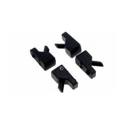 Lot de 4 patins en caoutchouc grille (484000000840) Plaque de cuisson bauknecht, ignis, ikea Whirlpool laden Whirlpool