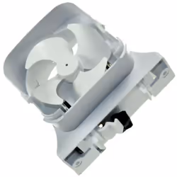 Ventilateur avec boitier pour réfrigérateur WHIRLPOOL, BAUKNECHT, IGNIS, LADEN, INDESIT, IKEA WHIRLPOOL, KITCHENAID, ARISTON ...
